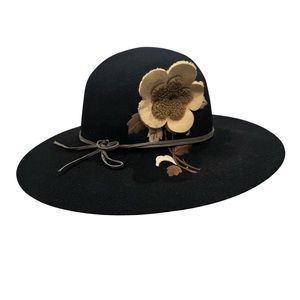 Vintage Black 100% Wool Goorin Bros Hat